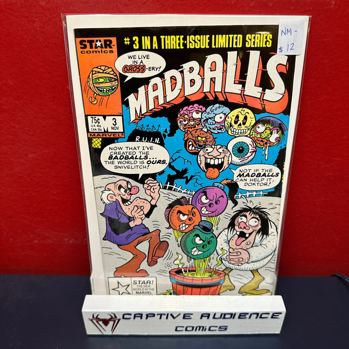 Madballs #3 - NM-