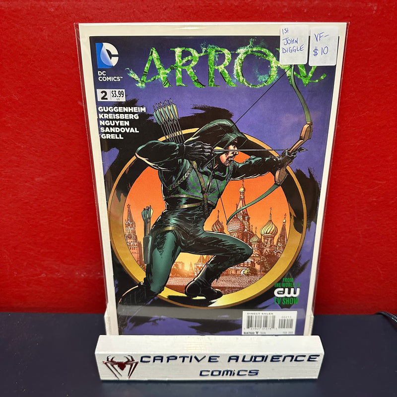 Arrow #2 - 1st John Diggle - VF-