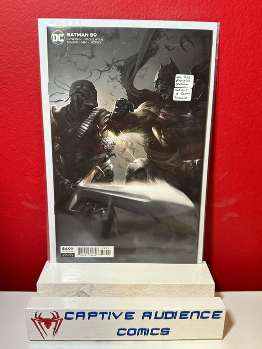 Batman, Vol. 3 #89 - Francesco Mattina Variant - 1st Cameo Punchline - NM