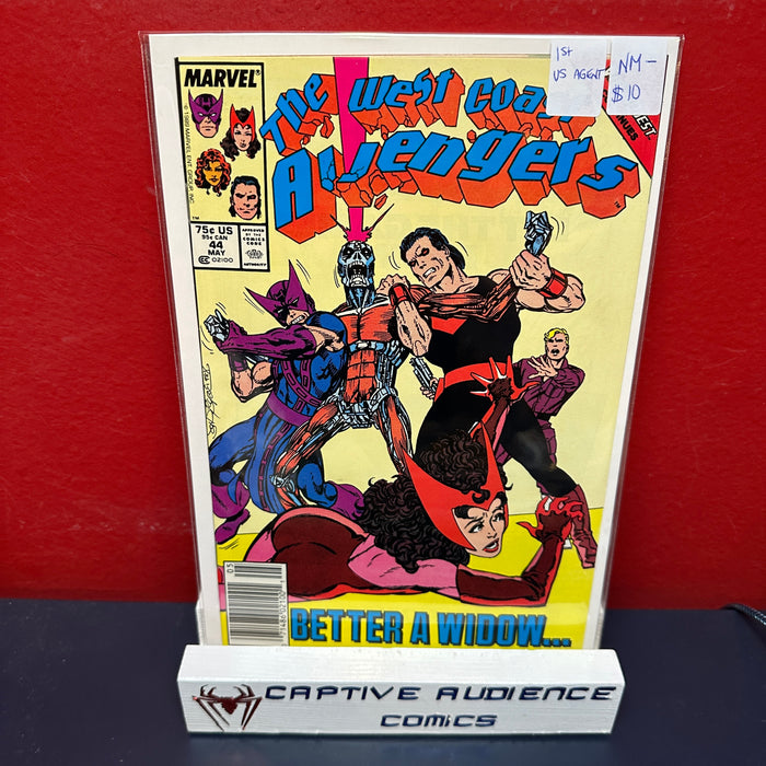 West Coast Avengers, The Vol. 2 #44 - 1st US Agent - NM-
