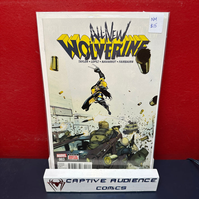 All-New Wolverine #3 - NM