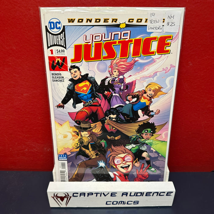 Young Justice, Vol. 3 #1 - 1st Teen Lantern - NM