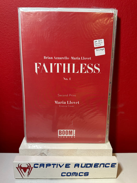 Faithless #1 - 2nd Print Variant - Polybagged - NM