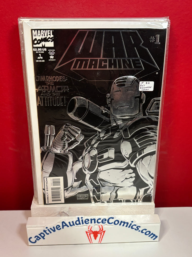 War Machine, Vol. 1 #1 - Foil Embossed Cover - VF