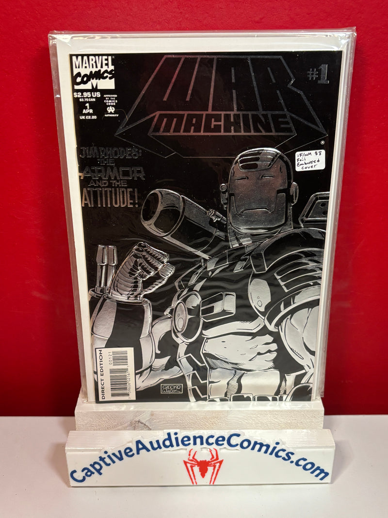 War Machine, Vol. 1 #1 - Foil Embossed Cover - VF/NM