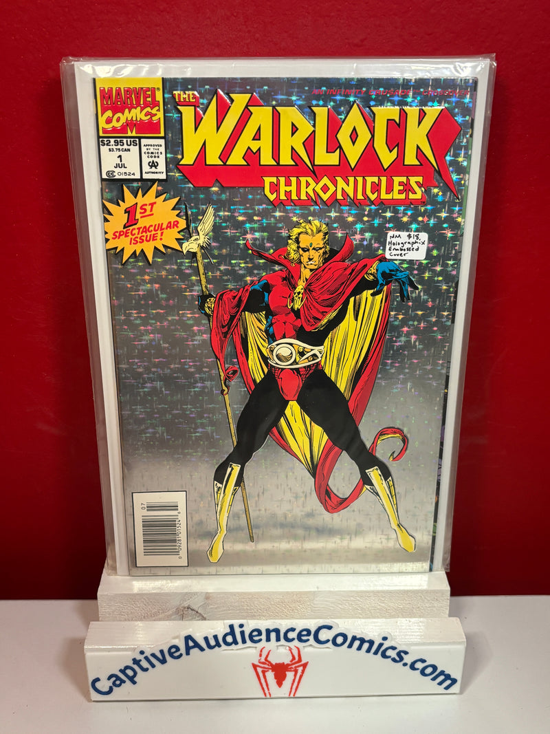 Warlock Chronicles #1 - Holographix Embossed Cover - NM