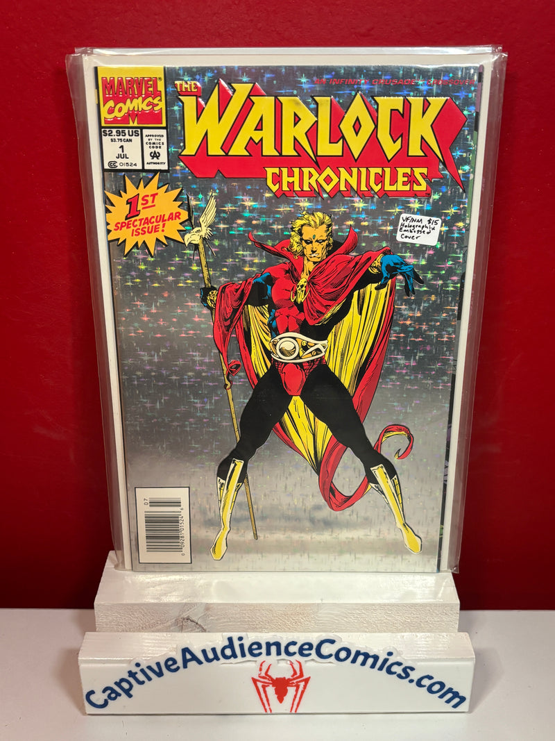 Warlock Chronicles #1 - Holographix Embossed Cover - VF/NM