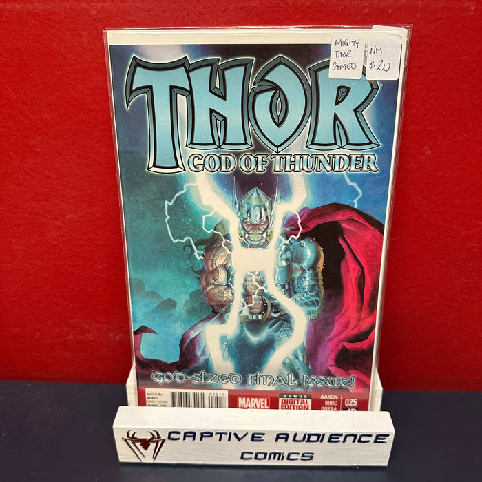Thor: God of Thunder #25 - Mighty Thor Cameo - NM