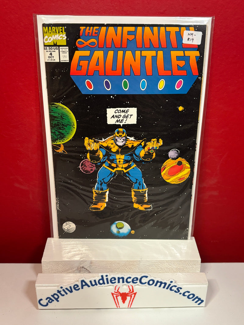 Infinity Gauntlet, Vol. 1 #4 - NM-