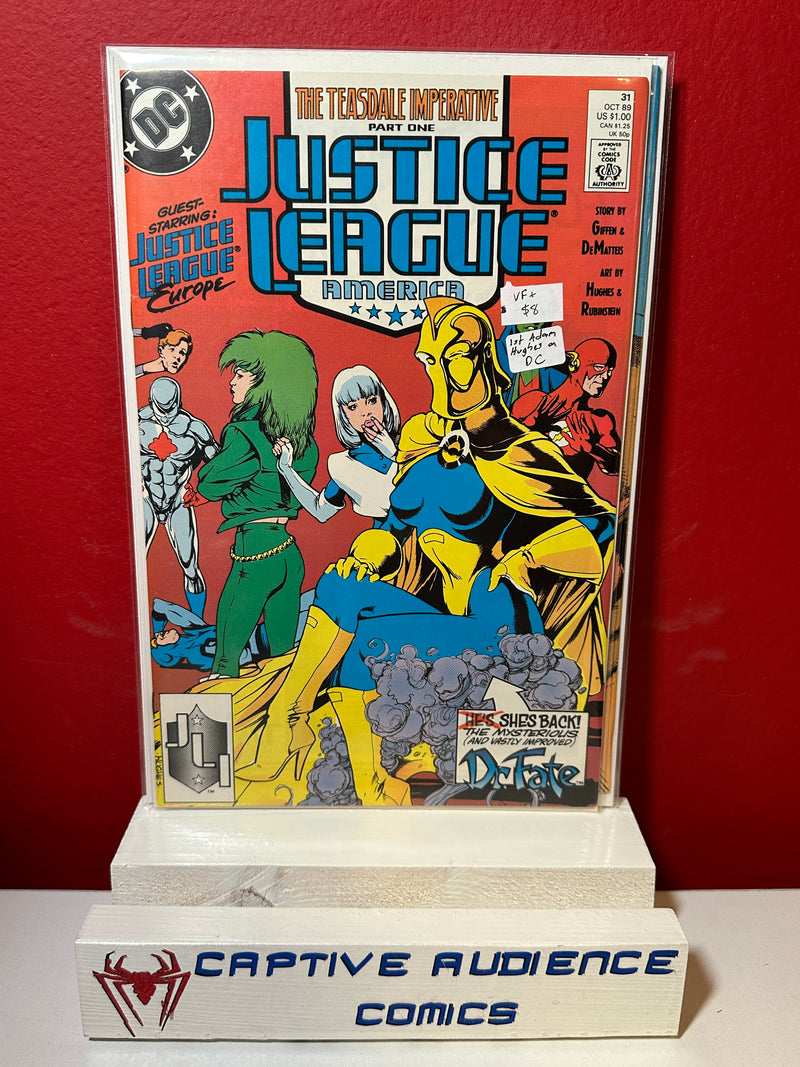 Teasdale Imperative, The #31 - 1st Adam Hughes on DC - VF+