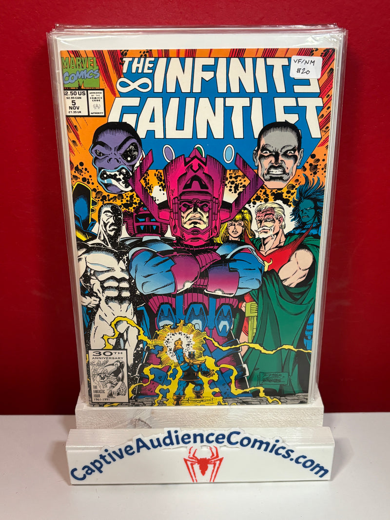 Infinity Gauntlet, Vol. 1 #5 - VF/NM