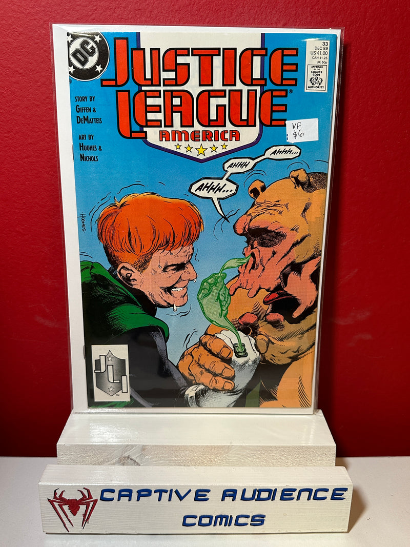 Justice League of America, Vol. 1 #33 - VF