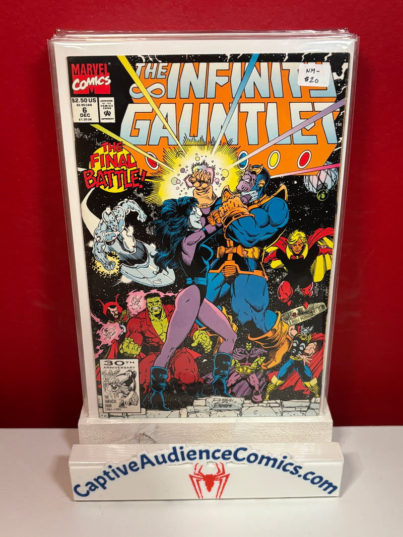 Infinity Gauntlet, Vol. 1 #6 - NM-