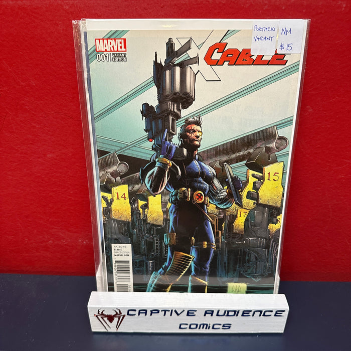 Cable, Vol. 3 #1 - Portacio Variant - NM