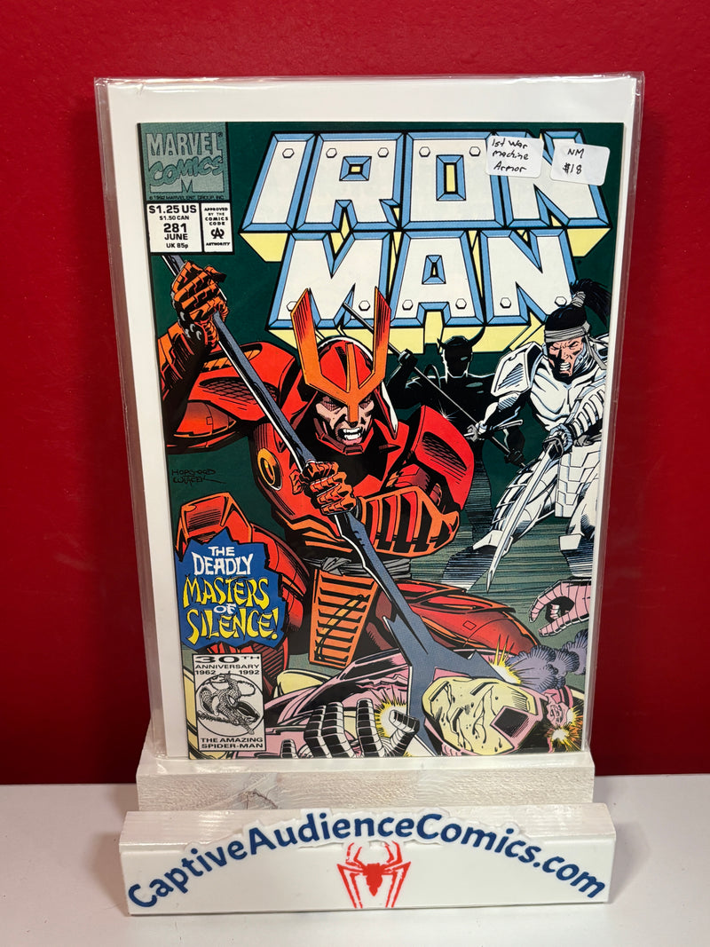 Iron Man, Vol. 1 #281 - 1st War Machine Armor - NM