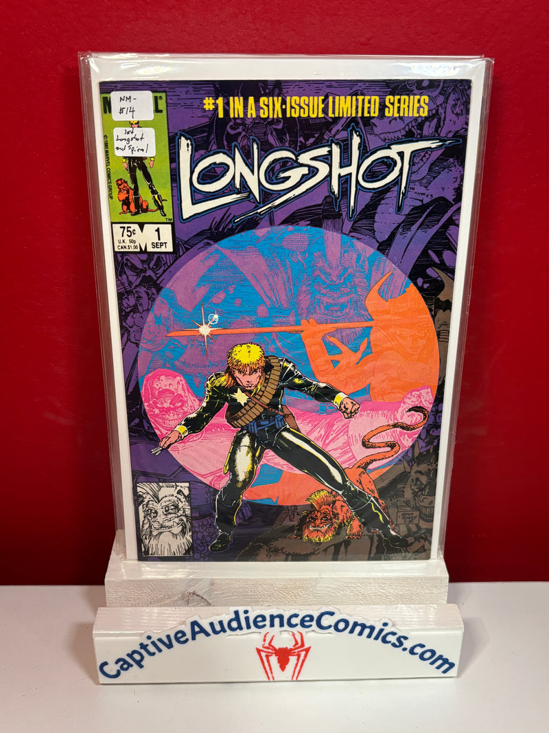 Longshot, Vol. 1 #1 - 1st Longshot and Spiral - NM-