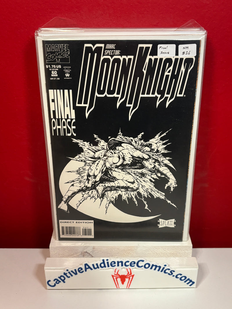 Marc Spector: Moon Knight #60 - Final Issue - NM