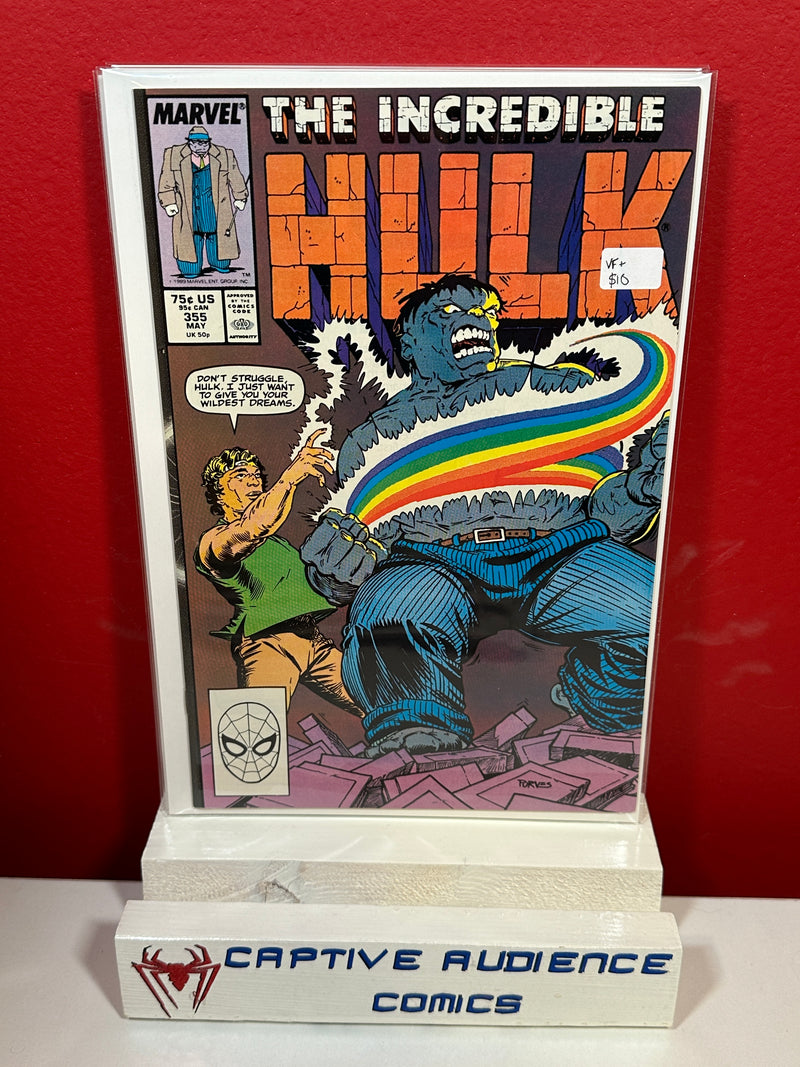Incredible Hulk, Vol. 1 #355 - VF+