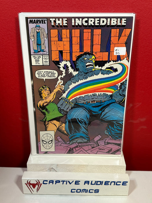 Incredible Hulk, Vol. 1 #355 - VF+