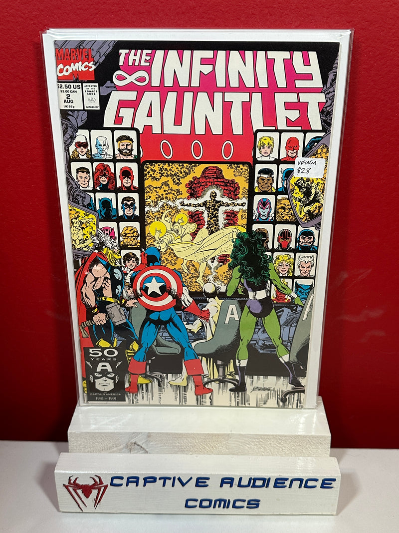 Infinity Gauntlet, Vol. 1 #2 - VF/NM