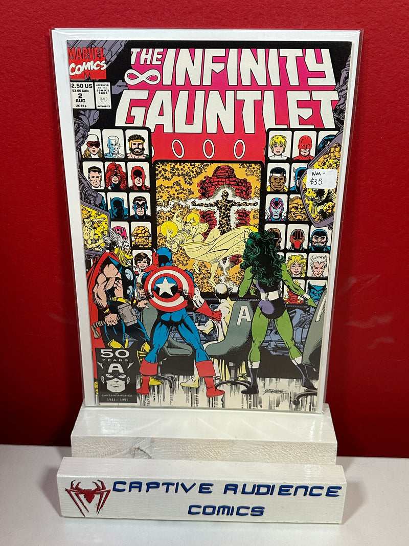 Infinity Gauntlet, Vol. 1 #2 - NM-