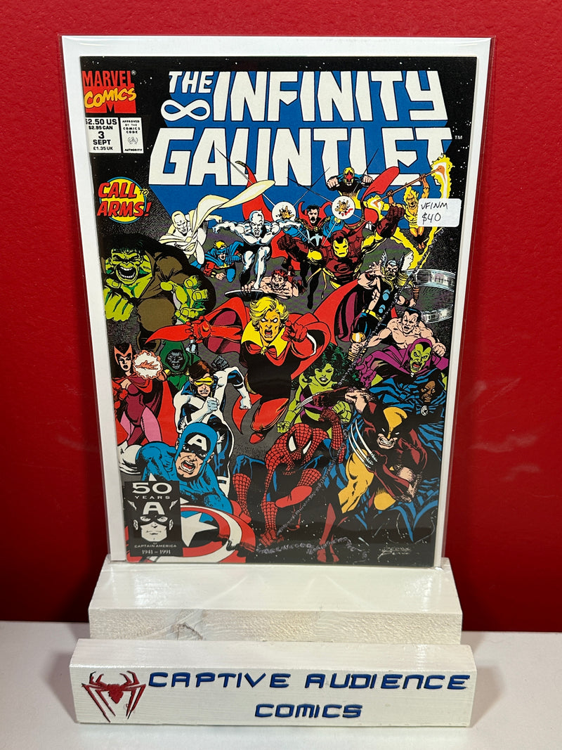Infinity Gauntlet, Vol. 1 #3 - VF/NM