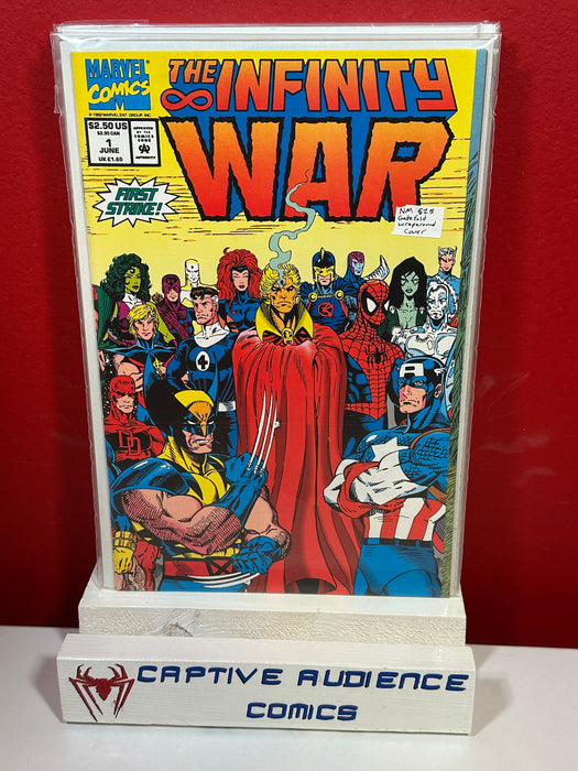 Infinity War #1 - Gatefold Wraparound Cover - NM