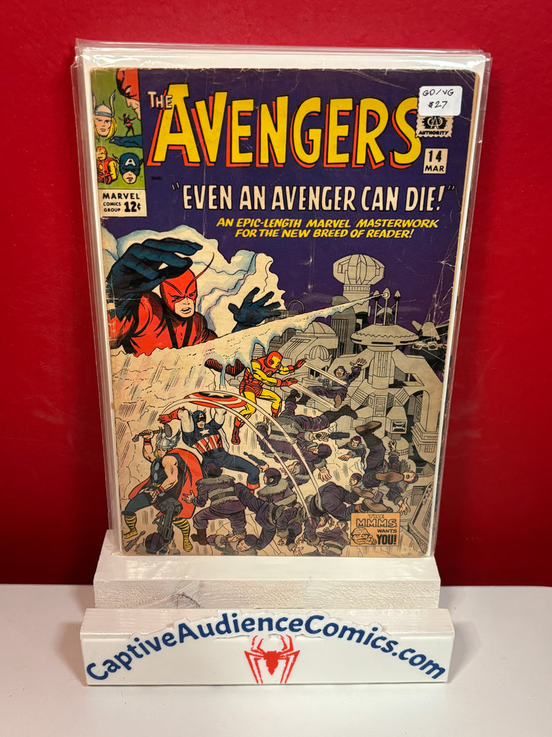 Avengers, The Vol. 1 #14 - GD/VG