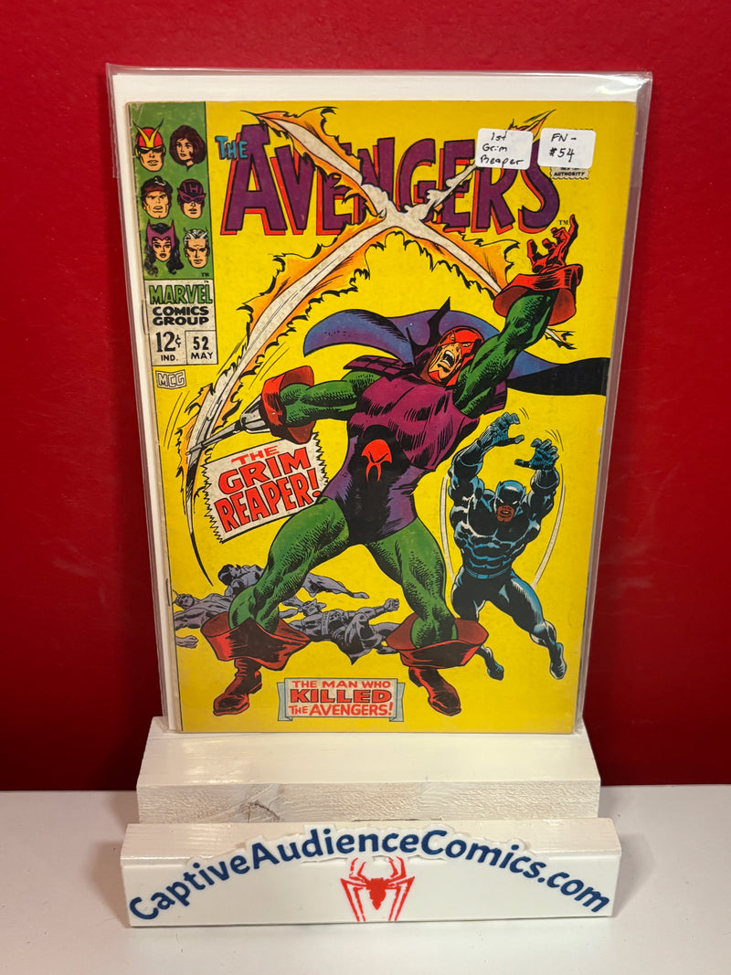 Avengers, The Vol. 1 #52 - 1st Grim Reaper - FN-
