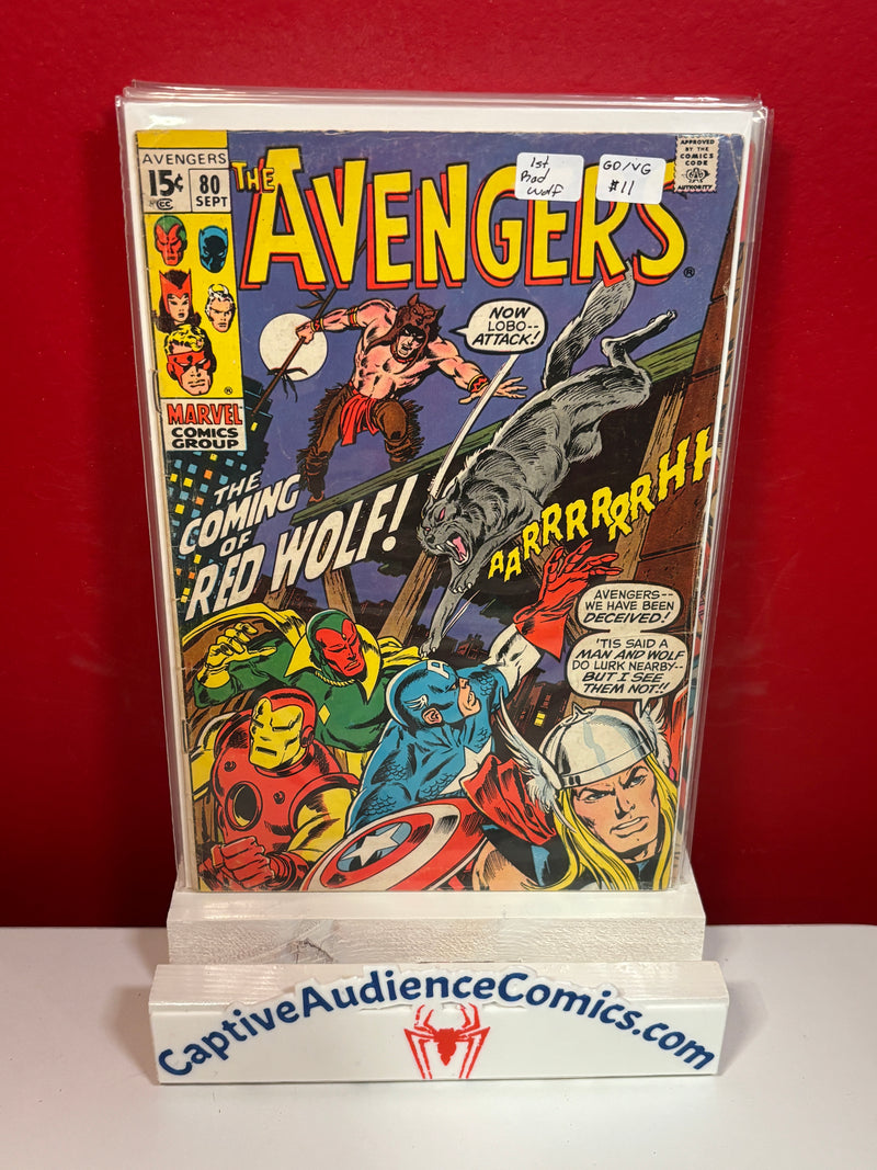 Avengers, The Vol. 1 #80 - 1st Rod Wdf - GD/VG