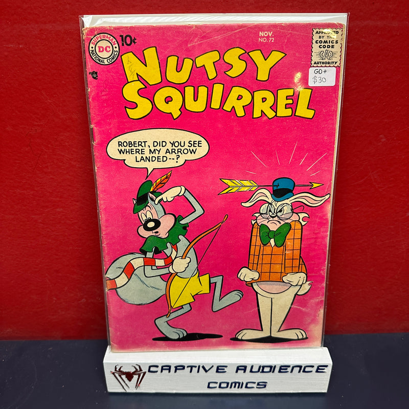 Nutsy Squirrel #72 - GD+