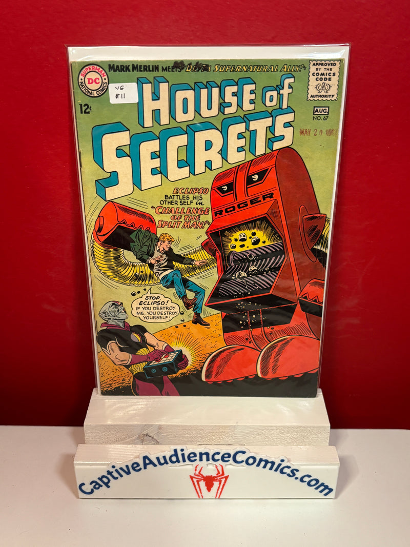 House of Secrets, Vol. 1 #67 - VG