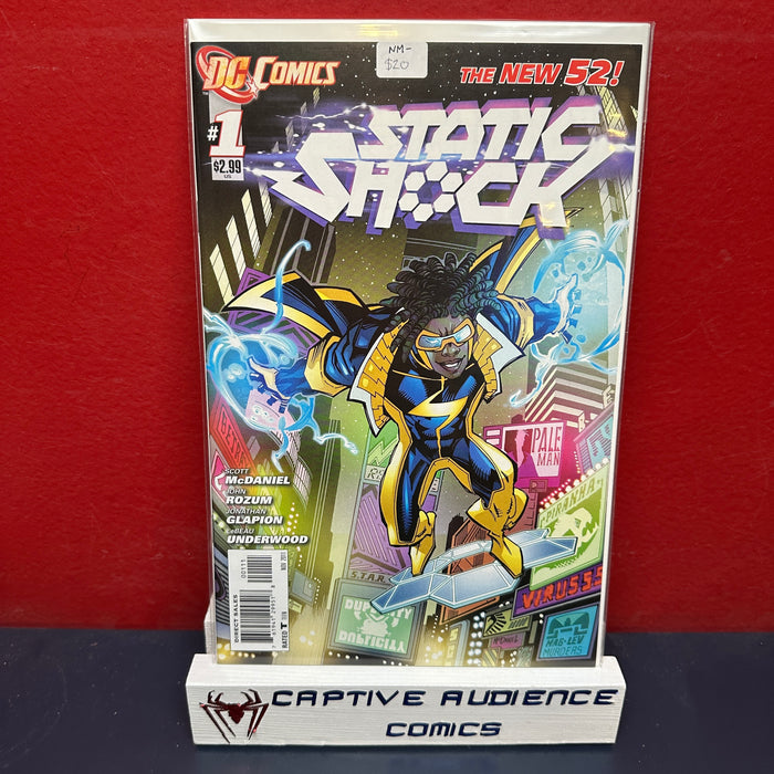 Static Shock #1 - NM-