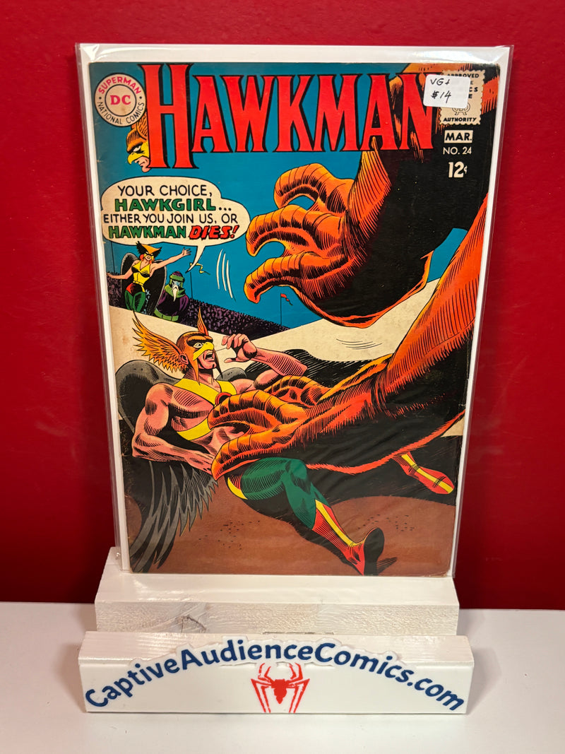 Hawkman, Vol. 1 #24 - VG+