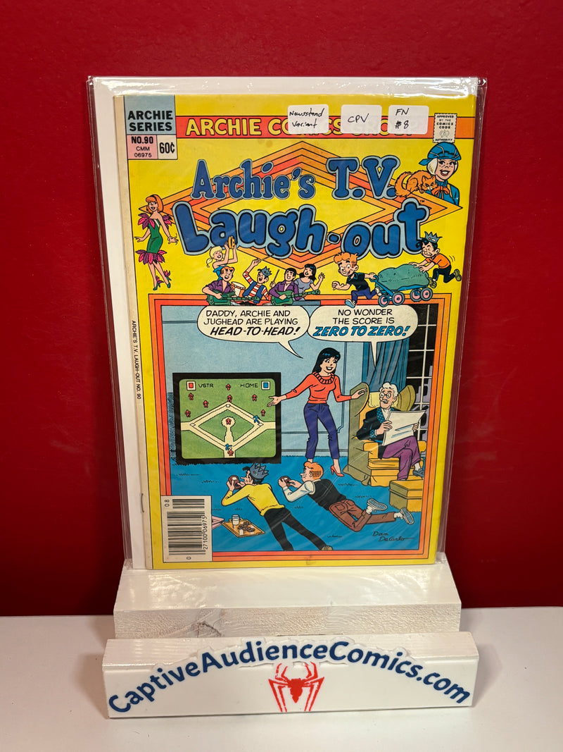 Archie's T.V. Laugh-Out #90 - CPV Newsstand Edition - FN