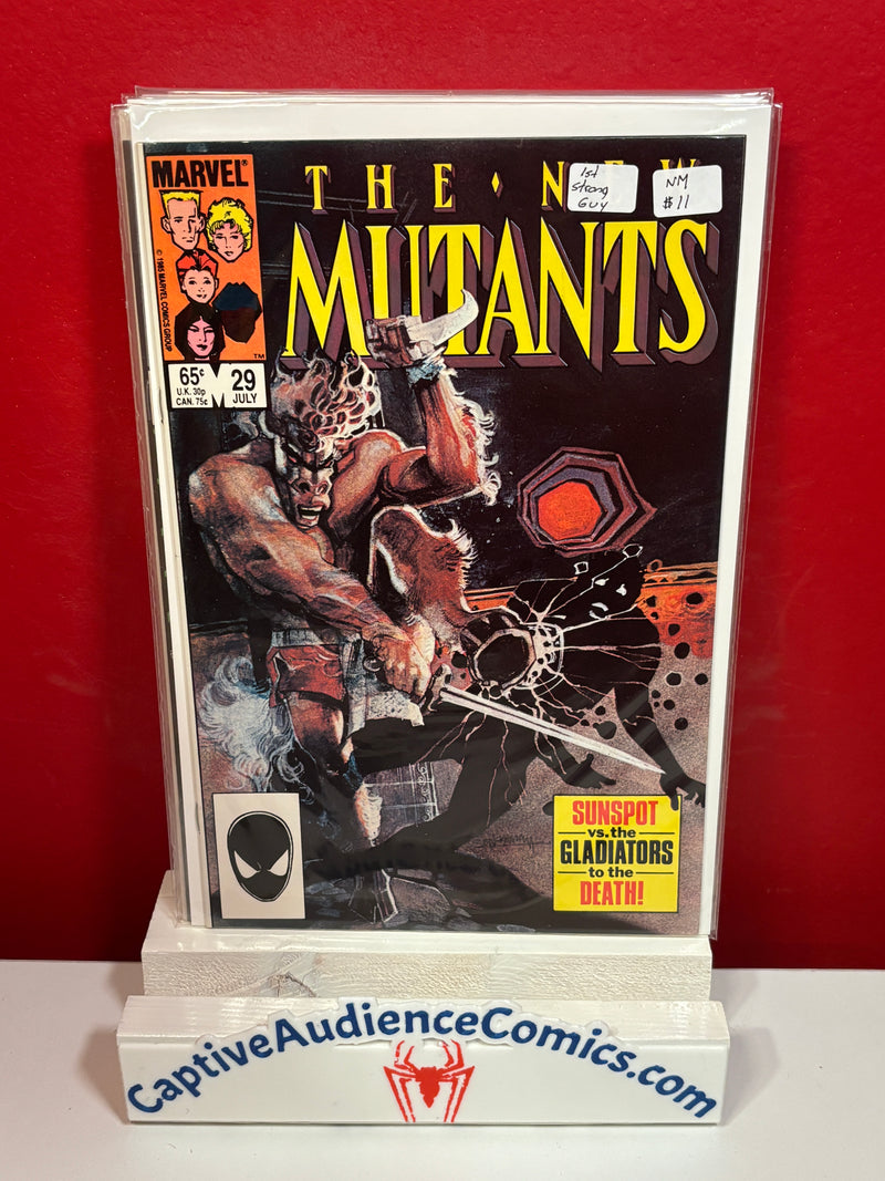 New Mutants, Vol. 1 #29 - 1st Stong Guy - NM