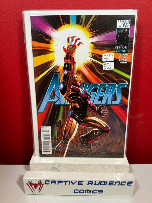 Avengers, Vol. 4 #12 - Iron Man Wears the Infinity Gauntlet - VF-