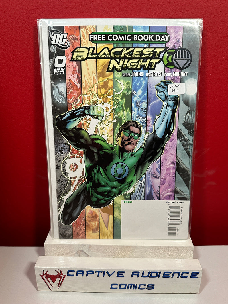 Blackest Night #0 - FCBD - VF/NM