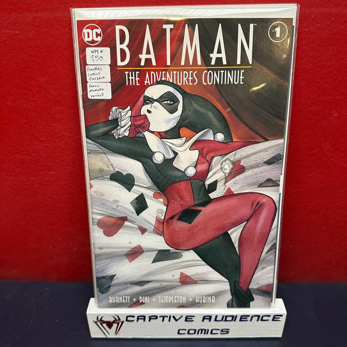 Batman: The Adventures Continue #1 - Frankies Comics Exclusive - Peach Momoko Variant - NM