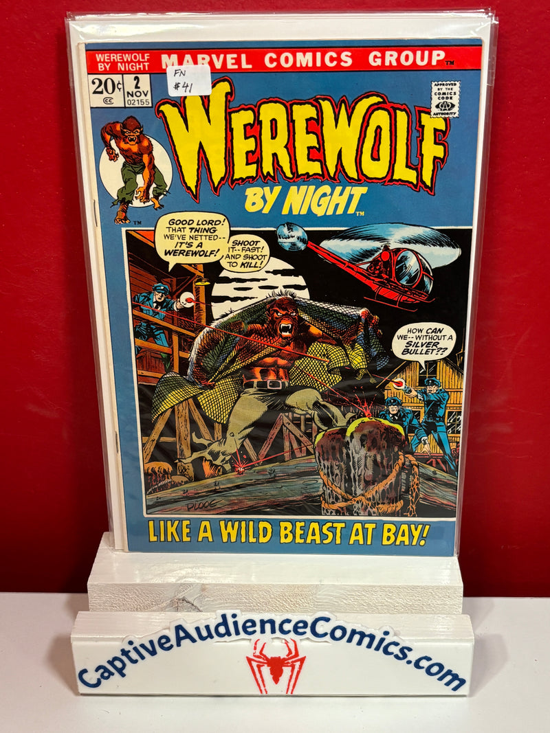 Werewolf by Night, Vol. 1 #2 - FN