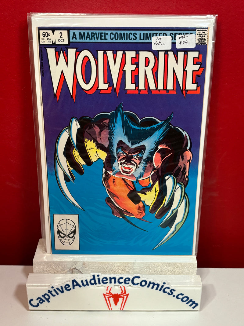 Wolverine, Vol. 1 #2 - 1st Yukio - NM-