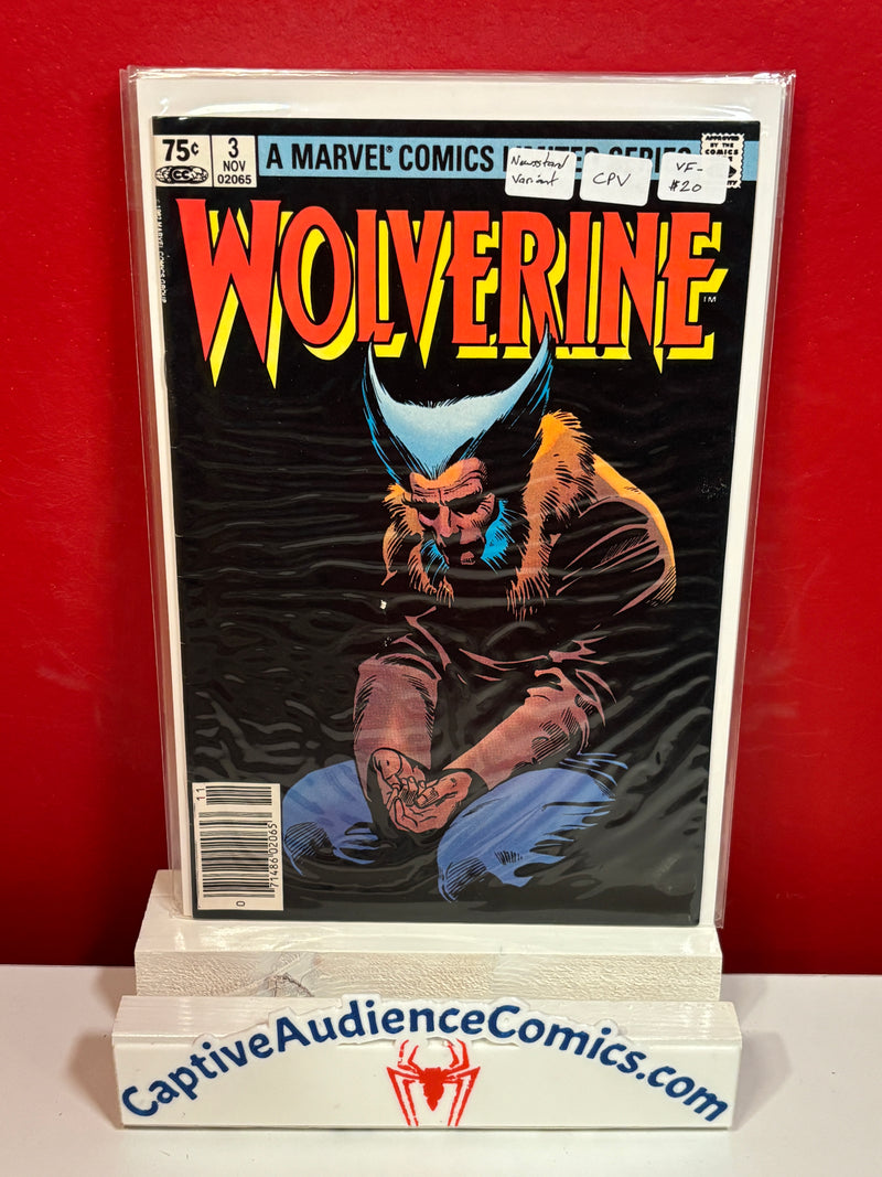 Wolverine, Vol. 1 #3 - CPV Newsstand Edition - VF-
