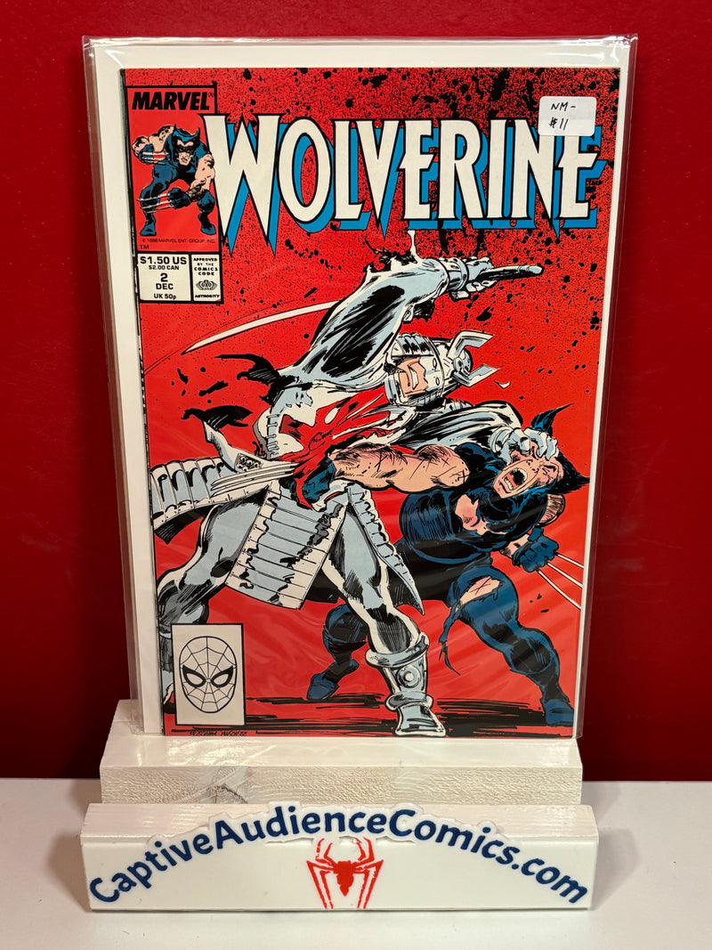 Wolverine, Vol. 2 #2 - NM-