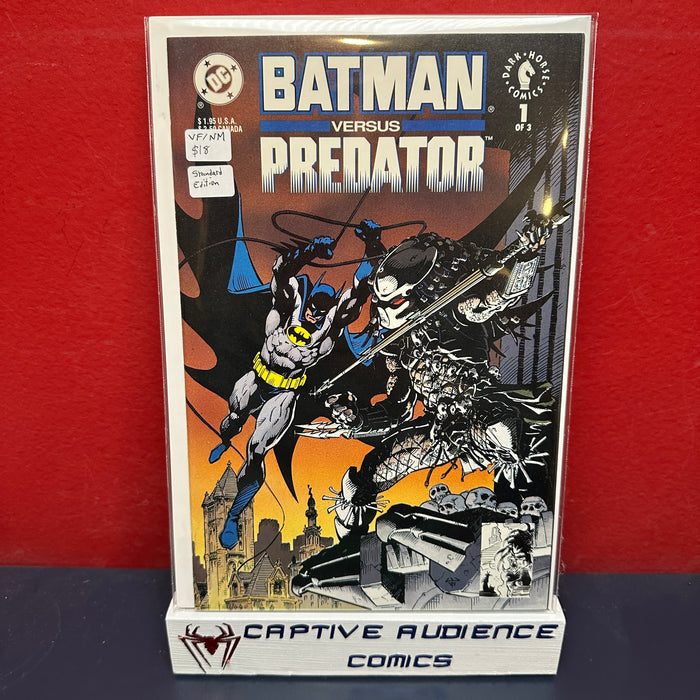 Batman versus Predator #1 - Standard Edition - VF/NM