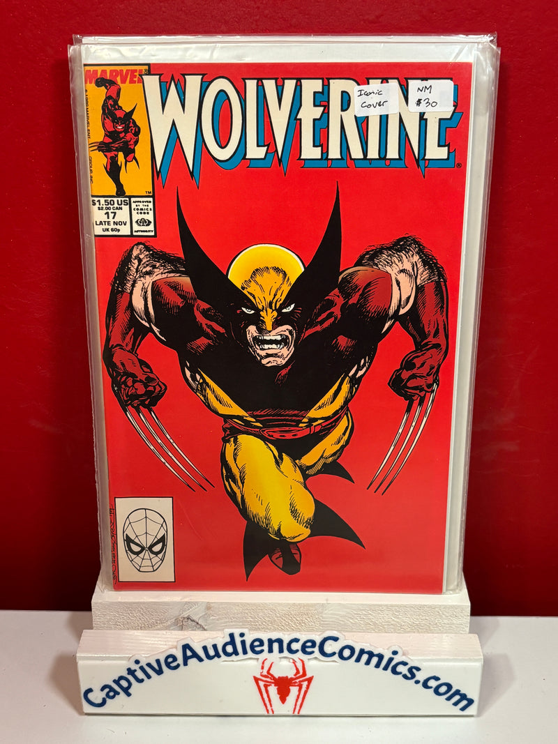 Wolverine, Vol. 2 #17 - Iconic Cover - NM