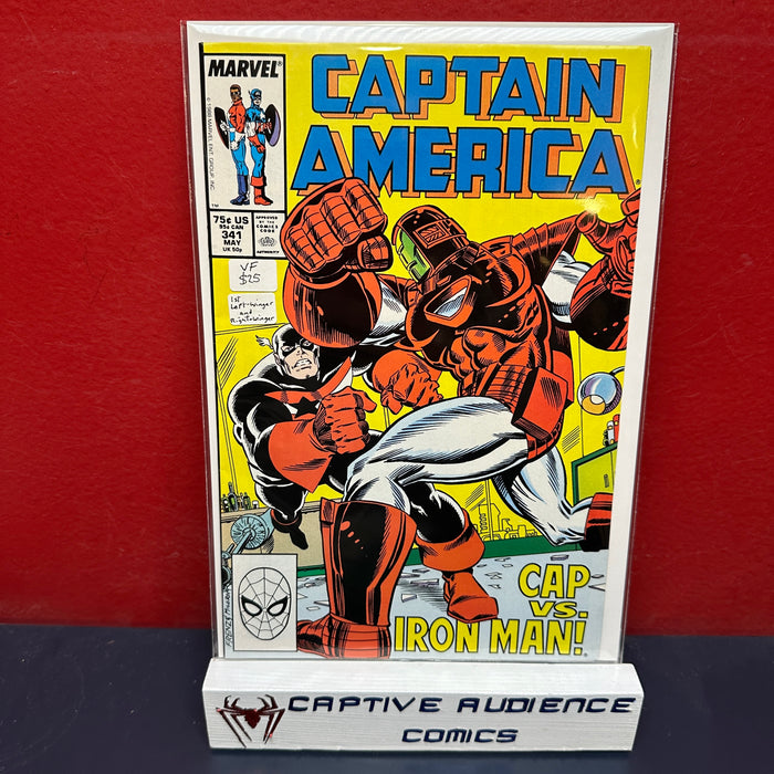 Captain America, Vol. 1 #341 - 1st Left-Winger and Right-Winger - VF