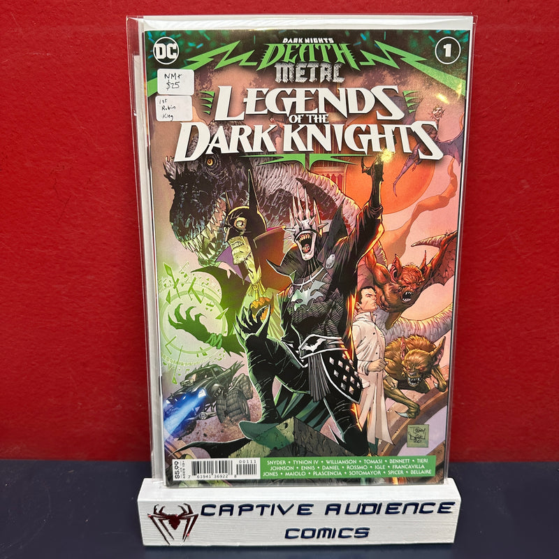 Dark Nights: Death Metal - Legends of the Dark Knights #1 - 1st Robin King - NM+