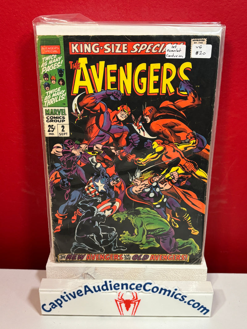 Avengers, The Vol. 1 Annual #2 - 1st Scarlet Centurion - VG