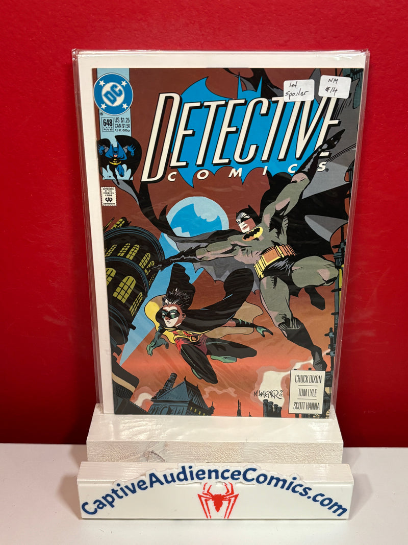 Detective Comics, Vol. 1 #648 - 1st Spoiler - NM
