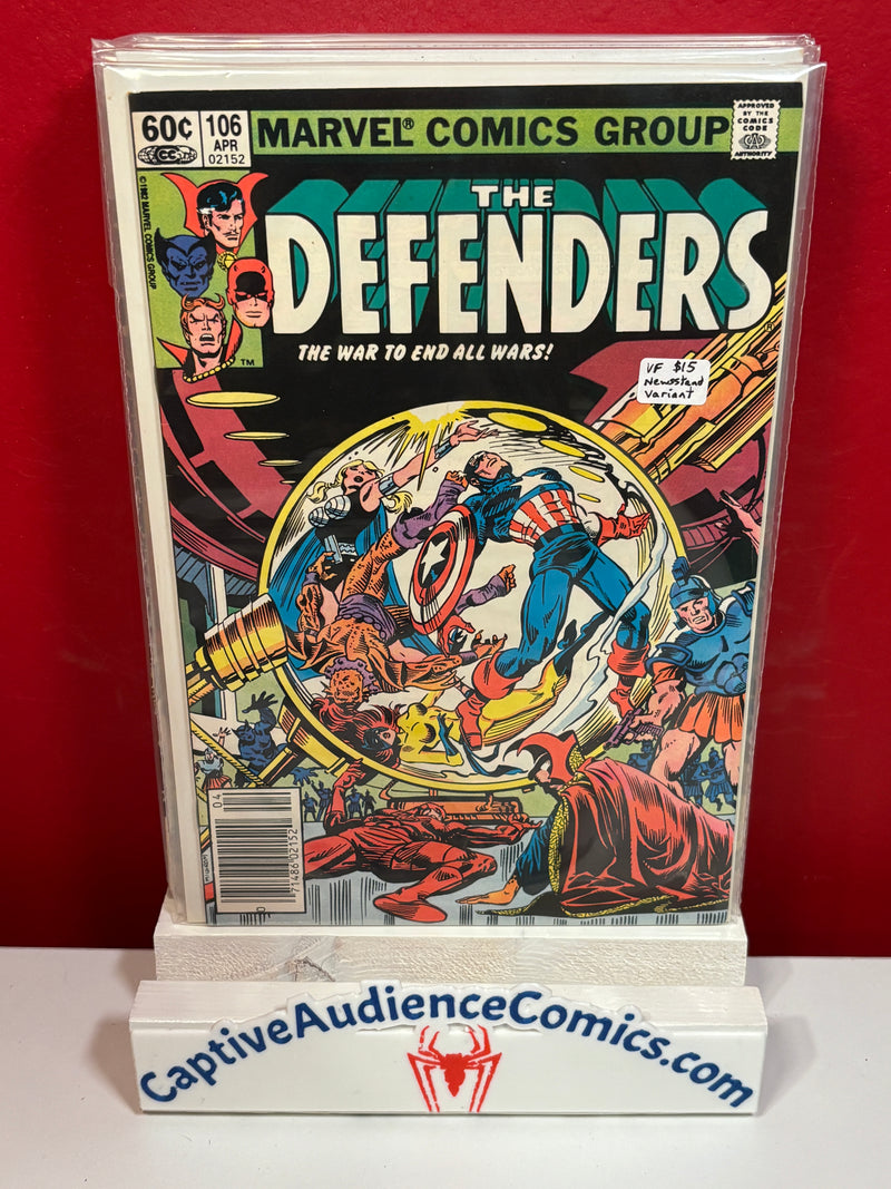 Defenders, The Vol. 1 #106 - Newsstand Edition - VF